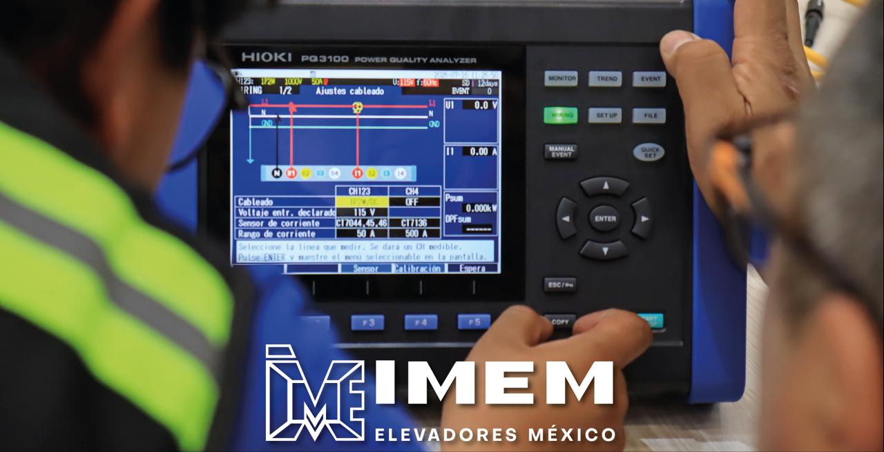  IMEM ELEVADORES MÉXICO FORTALECE SU CAPACIDAD TÉCNICA CON CAPACITACIÓN ESPECIALIZADA EN ANÁLISIS DE CALIDAD DE ENERGÍA
					